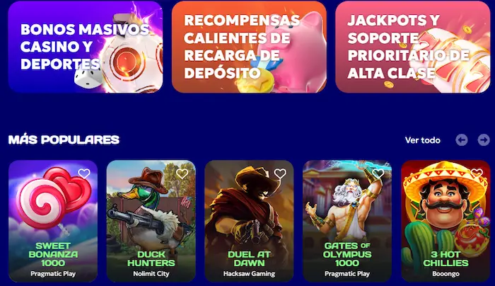 ChiliSTAKES Casino Juegos