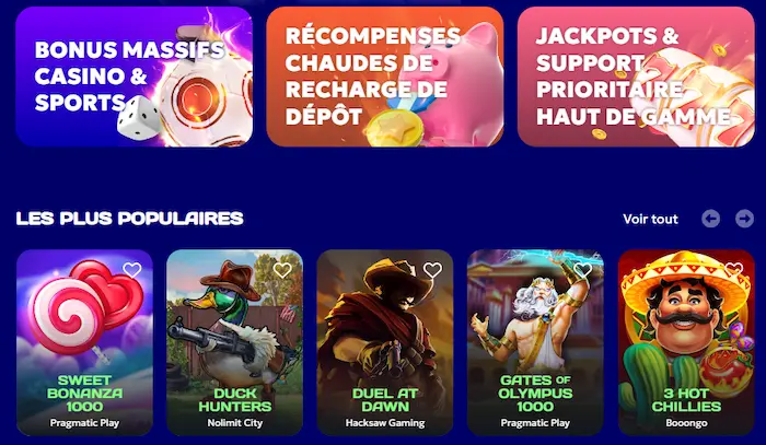 ChiliSTAKES Casino jeux