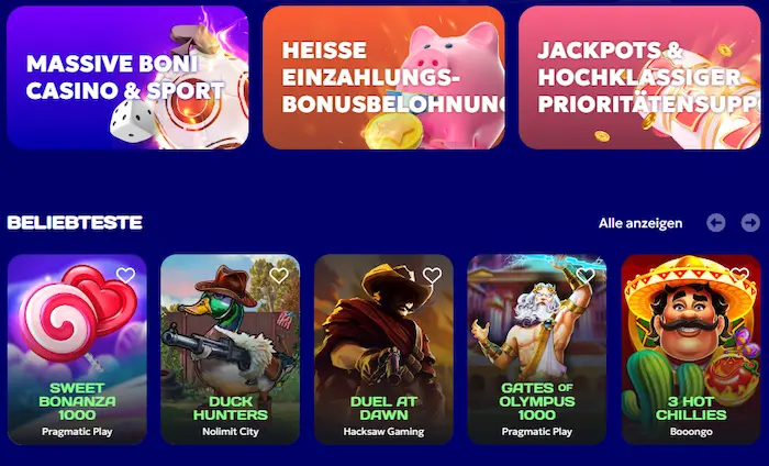 ChiliSTAKES Casino spiele